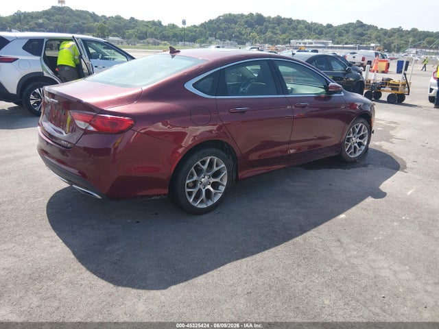 45325424 :رقم المزاد ، 1C3CCCCG4GN172323 vin ، 2016 Chrysler 200 C مزاد بيع