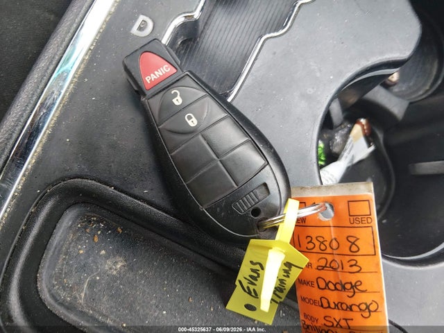 45325637 :رقم المزاد ، 1C4RDHAG1DC675981 vin ، 2013 Dodge Durango Sxt مزاد بيع
