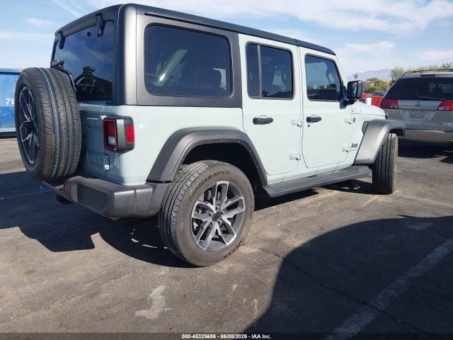 Продажа на аукционе авто 2024 Jeep Wrangler 4xe Sport S 4xe, vin: 1C4RJXN68RW322633, номер лота: 45325696