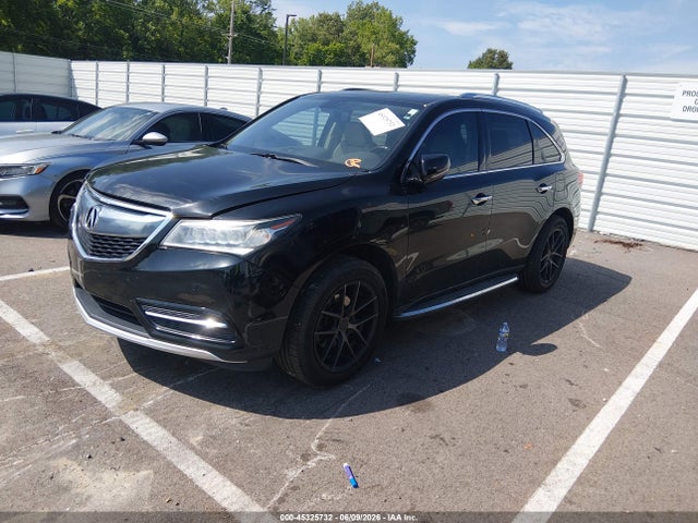 45325732 :رقم المزاد ، 5FRYD4H88FB020546 vin ، 2015 Acura Mdx Advance Pkg W/entertainment Pkg مزاد بيع