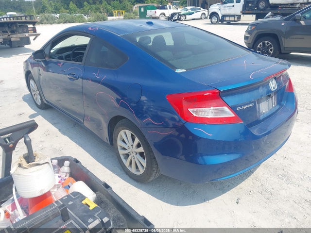 45325735 :رقم المزاد ، 2HGFG3B11CH521534 vin ، 2012 Honda Civic Ex-l مزاد بيع