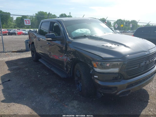 45325760 :رقم المزاد ، 1C6SRFFT5MN585547 vin ، 2021 Ram 1500 Big Horn  4x4 5'7 Box مزاد بيع