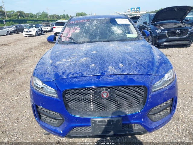 2018 Jaguar F-pace 35t R-sport მანქანა იყიდება აუქციონზე, vin: SADCL2EV5JA260298, აუქციონის ნომერი: 45325831