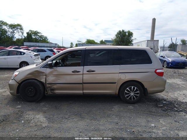 Aukcja sprzedaży 2006 Honda Odyssey Lx, vin: 5FNRL38286B122458, numer aukcji: 45325885