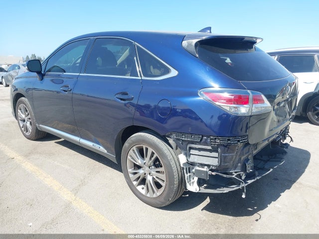 2014 Lexus Rx 450h მანქანა იყიდება აუქციონზე, vin: JTJZB1BA4E2009760, აუქციონის ნომერი: 45325938
