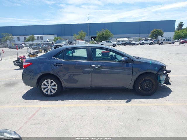 Aukcja sprzedaży 2016 Toyota Corolla Le, vin: 5YFBURHEXGP539503, numer aukcji: 45325992