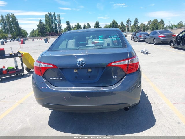 Aukcja sprzedaży 2016 Toyota Corolla Le, vin: 5YFBURHEXGP539503, numer aukcji: 45325992