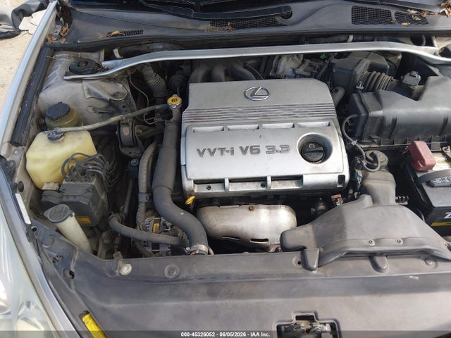 2005 Lexus Es 330 მანქანა იყიდება აუქციონზე, vin: JTHBA30G255063906, აუქციონის ნომერი: 45326052