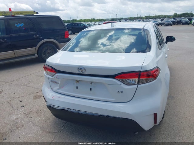 2024 Toyota Corolla Le მანქანა იყიდება აუქციონზე, vin: 5YFB4MDE7RP170319, აუქციონის ნომერი: 45326062