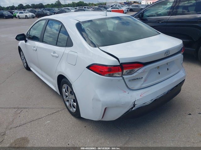 2024 Toyota Corolla Le მანქანა იყიდება აუქციონზე, vin: 5YFB4MDE7RP170319, აუქციონის ნომერი: 45326062