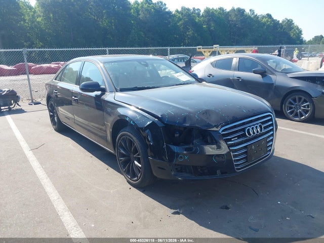 2011 Audi A8 L 4.2 მანქანა იყიდება აუქციონზე, vin: WAURVAFD6BN005554, აუქციონის ნომერი: 45326118