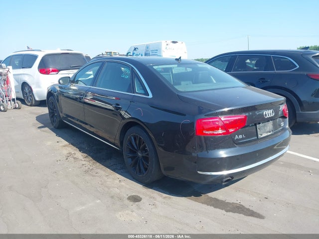 2011 Audi A8 L 4.2 მანქანა იყიდება აუქციონზე, vin: WAURVAFD6BN005554, აუქციონის ნომერი: 45326118