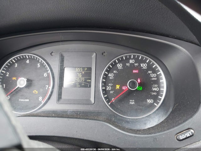 45326136 :رقم المزاد ، 3VWDX7AJXCM468863 vin ، 2012 Volkswagen Jetta 2.5l Se مزاد بيع
