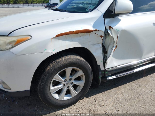 Aukcja sprzedaży 2012 Toyota Highlander Se V6, vin: 5TDZK3EH7CS056441, numer aukcji: 45326169