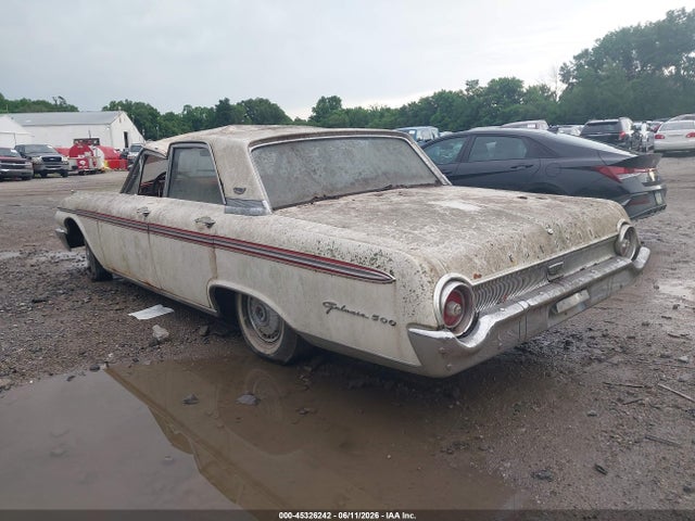 45326242 :رقم المزاد ، 2G62X205682 vin ، 1962 Ford Galaxie 500 مزاد بيع