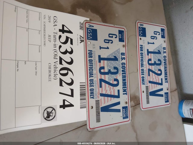 1C4PJMBXXKD176983 Jeep Cherokee Trailhawk 4x4