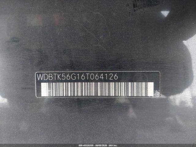 2006 Mercedes-benz Clk 350 მანქანა იყიდება აუქციონზე, vin: WDBTK56G16T064126, აუქციონის ნომერი: 45326350