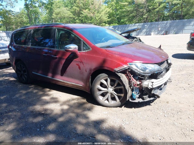 2019 Chrysler Pacifica Limited მანქანა იყიდება აუქციონზე, vin: 2C4RC1GG3KR537848, აუქციონის ნომერი: 45326371