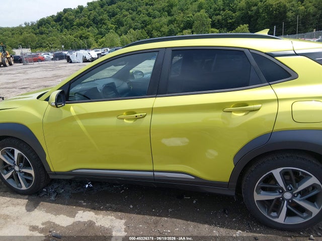 2019 Hyundai Kona Limited მანქანა იყიდება აუქციონზე, vin: KM8K3CA52KU369669, აუქციონის ნომერი: 45326378