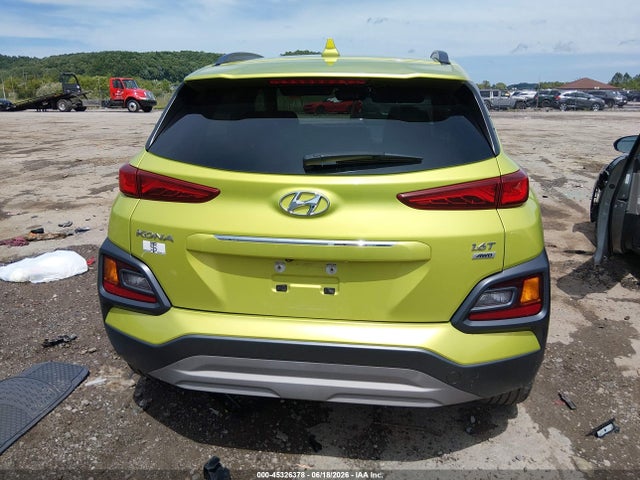 2019 Hyundai Kona Limited მანქანა იყიდება აუქციონზე, vin: KM8K3CA52KU369669, აუქციონის ნომერი: 45326378