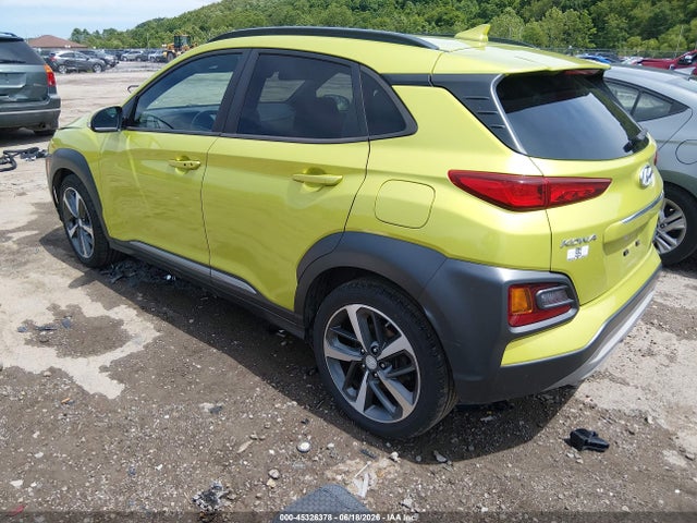 2019 Hyundai Kona Limited მანქანა იყიდება აუქციონზე, vin: KM8K3CA52KU369669, აუქციონის ნომერი: 45326378