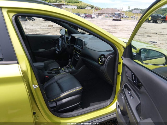 2019 Hyundai Kona Limited მანქანა იყიდება აუქციონზე, vin: KM8K3CA52KU369669, აუქციონის ნომერი: 45326378