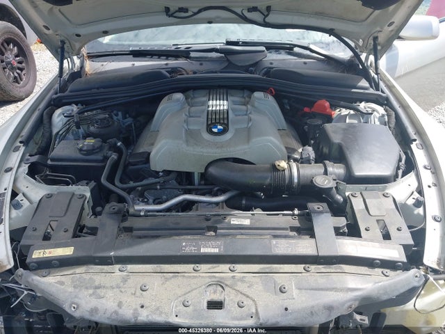 2005 Bmw 645ci მანქანა იყიდება აუქციონზე, vin: WBAEK73415B327927, აუქციონის ნომერი: 45326380