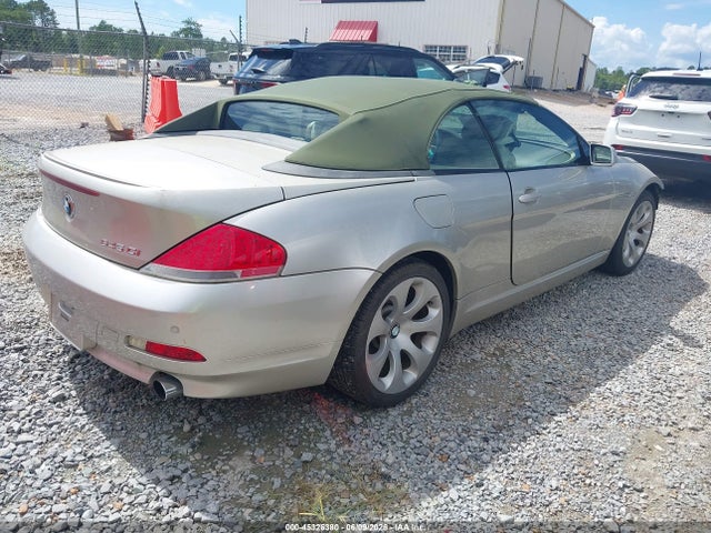 2005 Bmw 645ci მანქანა იყიდება აუქციონზე, vin: WBAEK73415B327927, აუქციონის ნომერი: 45326380