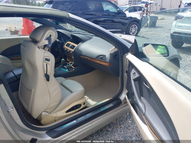 2005 Bmw 645ci მანქანა იყიდება აუქციონზე, vin: WBAEK73415B327927, აუქციონის ნომერი: 45326380