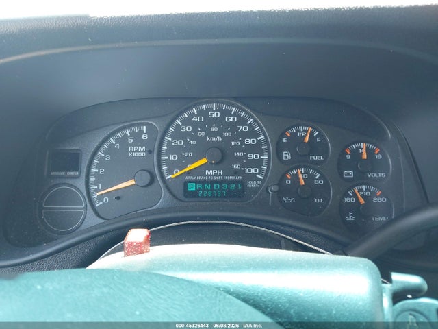 Aukcja sprzedaży 2001 Chevrolet Suburban 1500 Lt, vin: 1GNFK16T71J218287, numer aukcji: 45326443