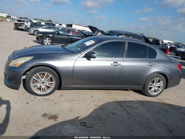2012 Infiniti G25 Journey მანქანა იყიდება აუქციონზე, vin: JN1DV6AP0CM811489, აუქციონის ნომერი: 45326459