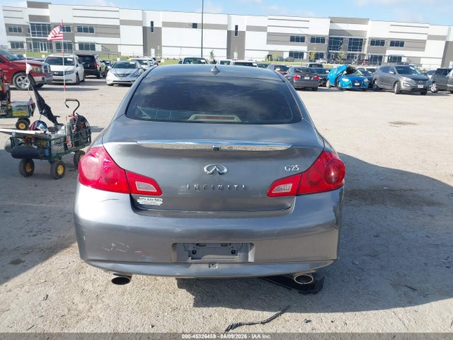 2012 Infiniti G25 Journey მანქანა იყიდება აუქციონზე, vin: JN1DV6AP0CM811489, აუქციონის ნომერი: 45326459