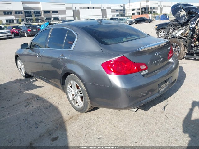 2012 Infiniti G25 Journey მანქანა იყიდება აუქციონზე, vin: JN1DV6AP0CM811489, აუქციონის ნომერი: 45326459