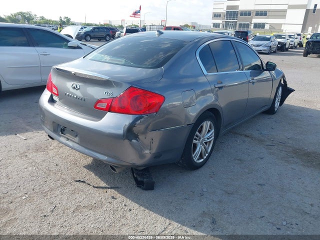 2012 Infiniti G25 Journey მანქანა იყიდება აუქციონზე, vin: JN1DV6AP0CM811489, აუქციონის ნომერი: 45326459