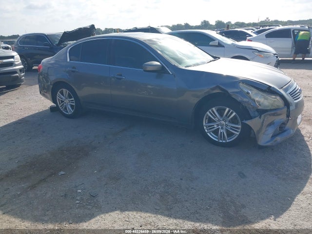 2012 Infiniti G25 Journey მანქანა იყიდება აუქციონზე, vin: JN1DV6AP0CM811489, აუქციონის ნომერი: 45326459