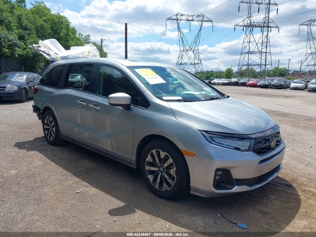 2025 Honda Odyssey Ex-l მანქანა იყიდება აუქციონზე, vin: 5FNRL6H68SB049879, აუქციონის ნომერი: 45326497