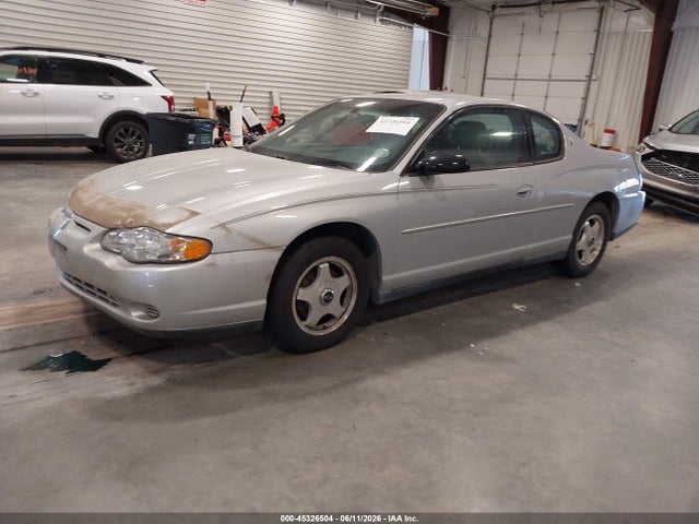 Aukcja sprzedaży 2001 Chevrolet Monte Carlo Ls, vin: 2G1WW12E219200868, numer aukcji: 45326504