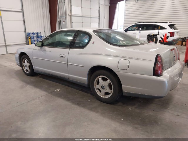 Aukcja sprzedaży 2001 Chevrolet Monte Carlo Ls, vin: 2G1WW12E219200868, numer aukcji: 45326504
