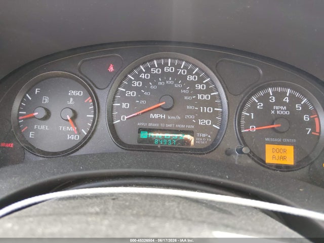 Aukcja sprzedaży 2001 Chevrolet Monte Carlo Ls, vin: 2G1WW12E219200868, numer aukcji: 45326504