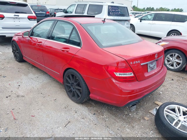 45326522 :رقم المزاد ، WDDGF4HB7ER309094 vin ، 2014 Mercedes-benz C 250 Sport مزاد بيع