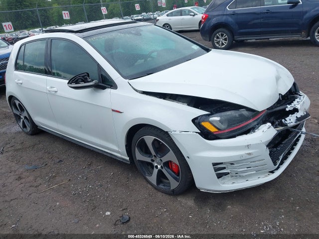 45326549 :رقم المزاد ، 3VW447AU1HM037516 vin ، 2017 Volkswagen Golf Gti Autobahn 4-door/s 4-door/se 4-door/sport 4-door مزاد بيع