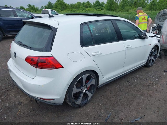 45326549 :رقم المزاد ، 3VW447AU1HM037516 vin ، 2017 Volkswagen Golf Gti Autobahn 4-door/s 4-door/se 4-door/sport 4-door مزاد بيع