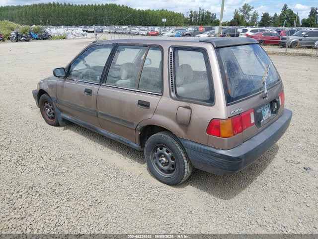 45326558 :رقم المزاد ، JHMEE2850MS005808 vin ، 1991 Honda Civic مزاد بيع