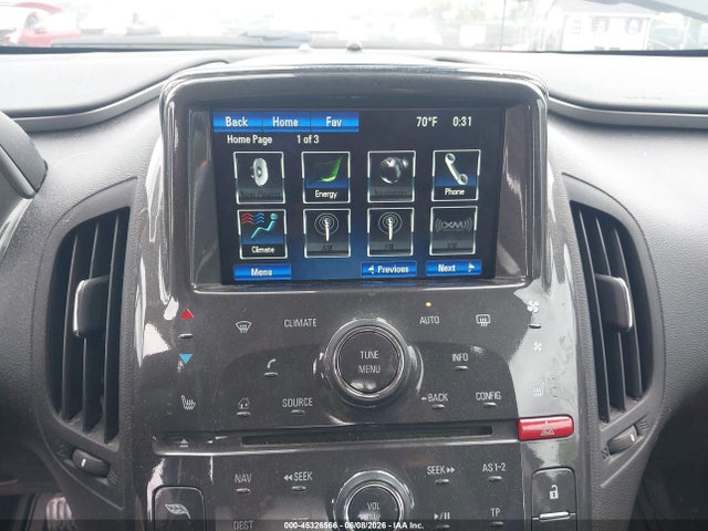 2013 Chevrolet Volt მანქანა იყიდება აუქციონზე, vin: 1G1RD6E49DU136726, აუქციონის ნომერი: 45326566