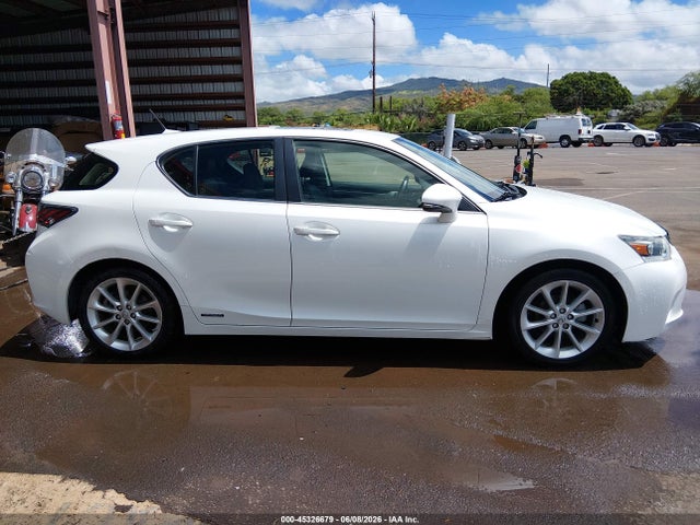 Продаж на аукціоні авто 2012 Lexus Ct 200h Premium, vin: JTHKD5BH3C2112411, номер лоту: 45326679