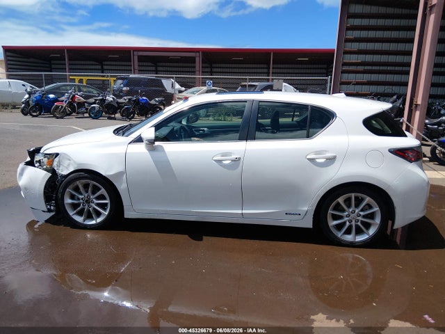 Продаж на аукціоні авто 2012 Lexus Ct 200h Premium, vin: JTHKD5BH3C2112411, номер лоту: 45326679