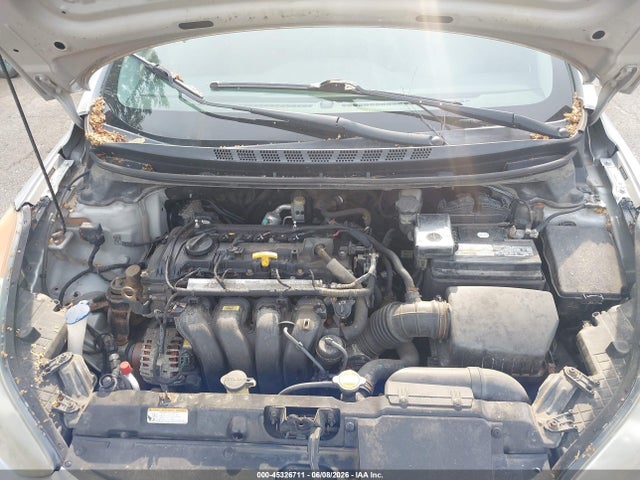 45326711 :رقم المزاد ، 5NPDH4AE7CH073434 vin ، 2012 Hyundai Elantra Gls مزاد بيع