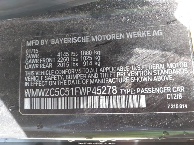 Mini Countryman Cooper S 2015 WMWZC5C51FWP45278 Image 9