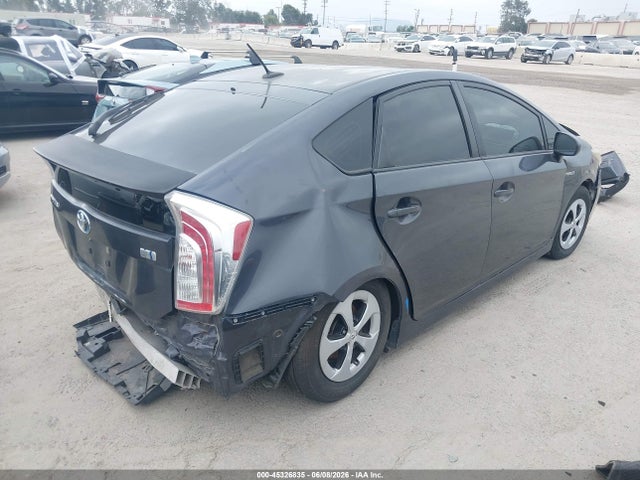 Aukcja sprzedaży 2013 Toyota Prius Three, vin: JTDKN3DU7D5687785, numer aukcji: 45326835