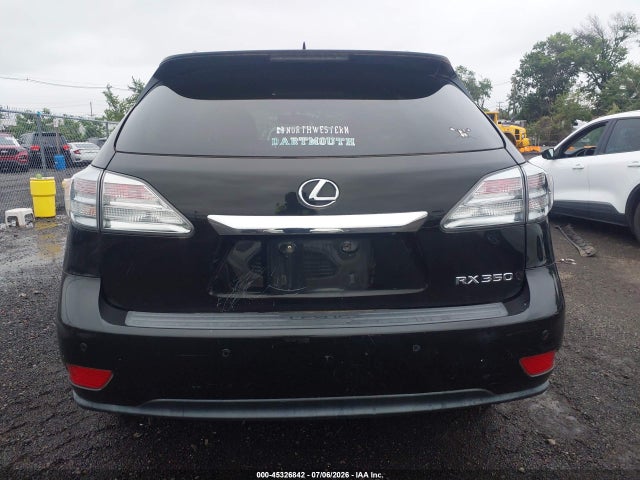 Aukcja sprzedaży 2012 Lexus Rx 350, vin: 2T2BK1BA8CC139362, numer aukcji: 45326842
